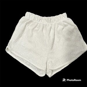 ZARA lined “lacy” shorts